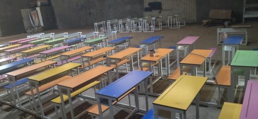 عکس تولیدی میز و نیمکت مبتکران