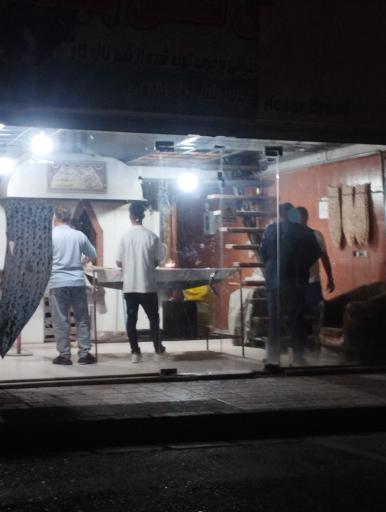 عکس نانوایی سنگکی