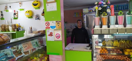 عکس آبمیوه و بستنی امیر