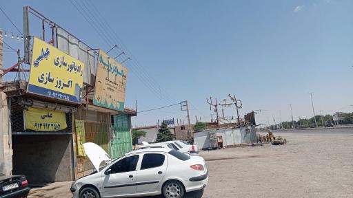 عکس رادیاتور و اگزوزسازی عباسی