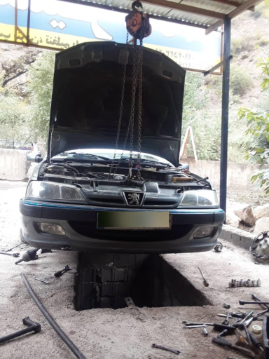 عکس تعمیرگاه گاه مجاز ایران خودرو و سایپا