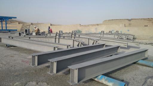 عکس سندبلاست و رنگ اپوکسی سیفی 