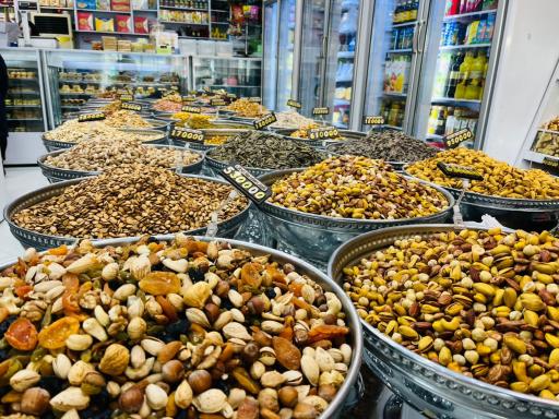 عکس شیرینی آجیل چهار فصل