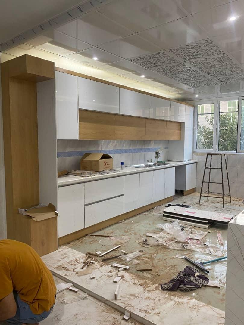 عکس کابینت ویستر چوب