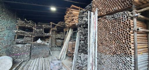 عکس داربست و قالب فلزی  بهار