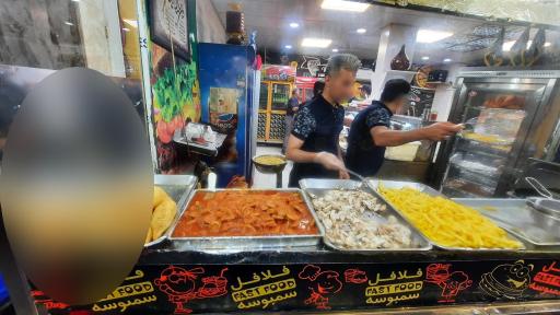 عکس فلافل و سمبوسه آبادان برزیلته