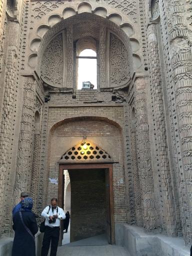 عکس سردر مسجد جامع جورجیر