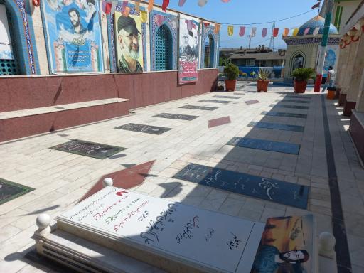 عکس مزار امیر سرلشکر خلبان شهید شیرودی