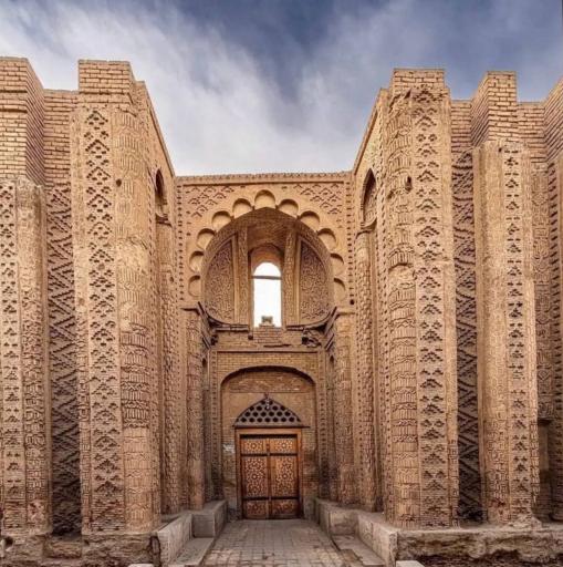 عکس سردر مسجد جامع جورجیر