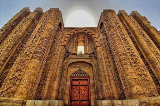 عکس سردر مسجد جامع جورجیر