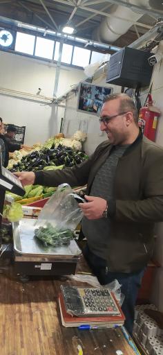 عکس بازار میوه و تره بار المپیک