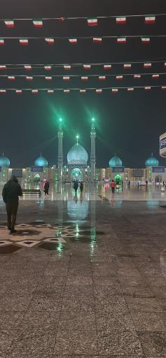 عکس درب قبله (درب شماره 3 مسجد جمکران)