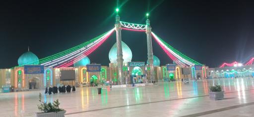 عکس درب قبله (درب شماره 3 مسجد جمکران)