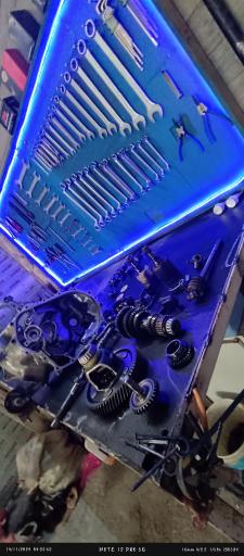 عکس تعمیرگاه اتومبیل مهدی 