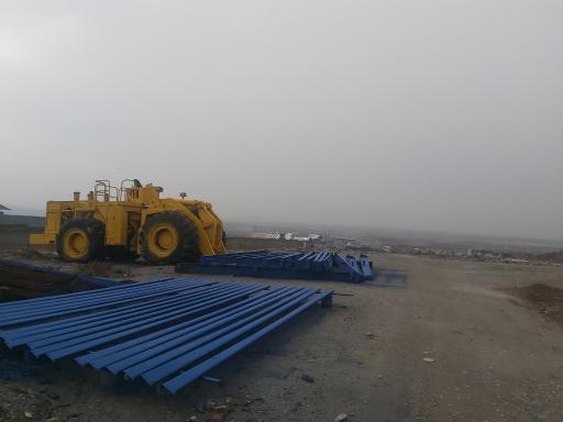 عکس کارگاه سندبلاست و رنگ عسگری