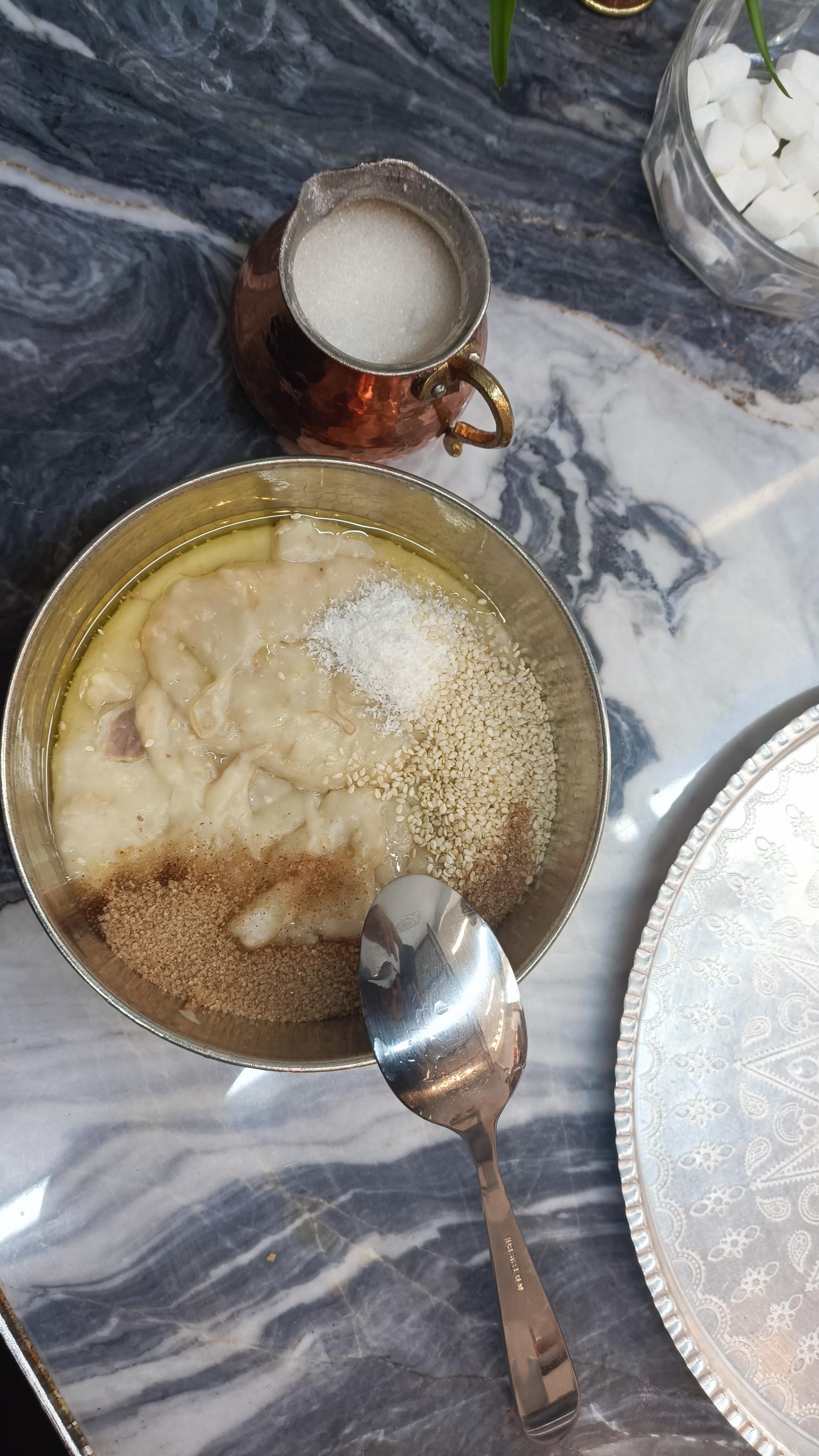 عکس آش و حلیم حاج محمد