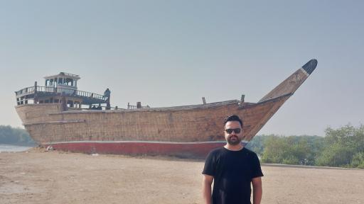 عکس بندر خمیر جنگل حرا