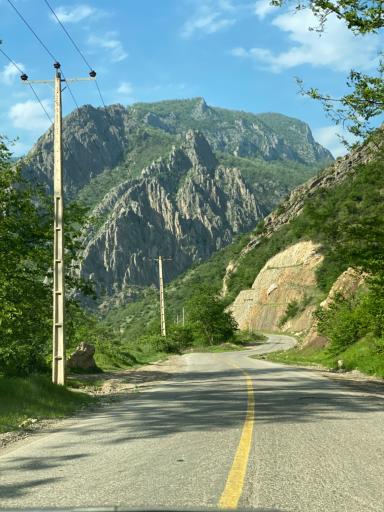 عکس آبشار اولنگ رامیان