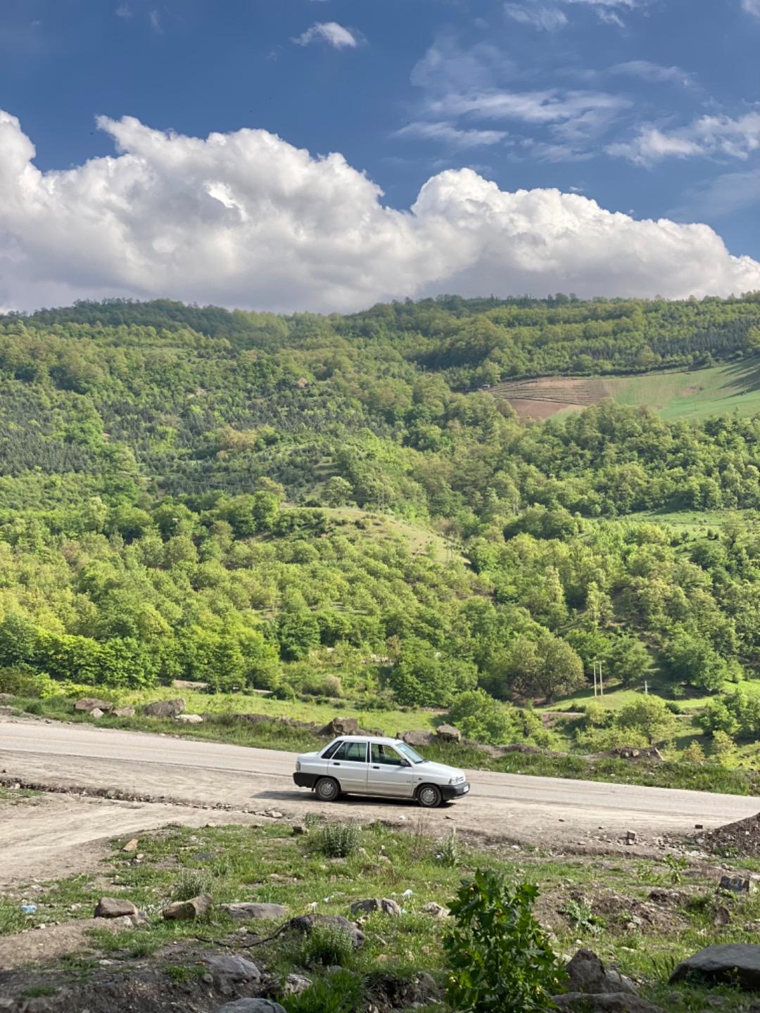 عکس آبشار اولنگ رامیان