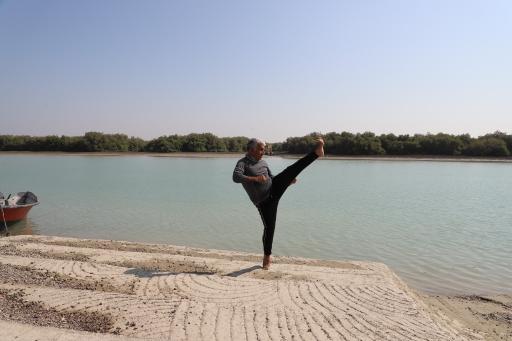 عکس بندر خمیر جنگل حرا