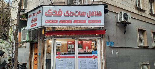 عکس فلافل و هات داگ فدک