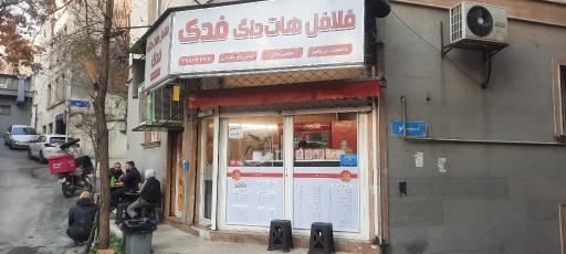 عکس فلافل و هات داگ فدک