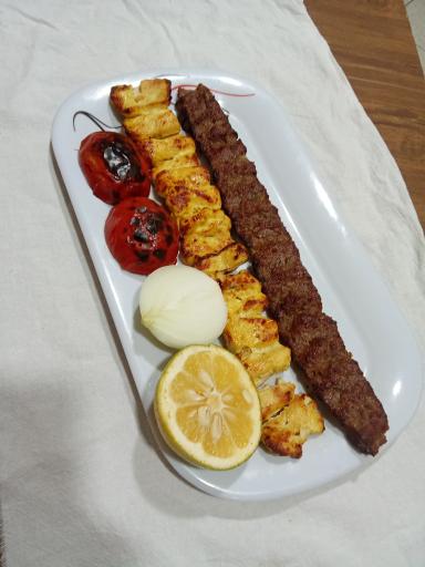 عکس چلو کباب ریحون