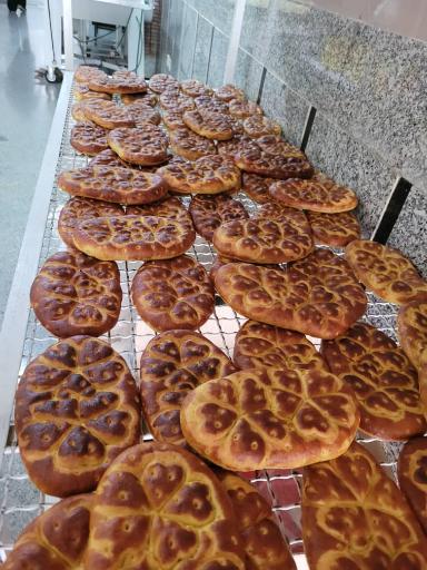 عکس فطیر سنتی آذربایجان