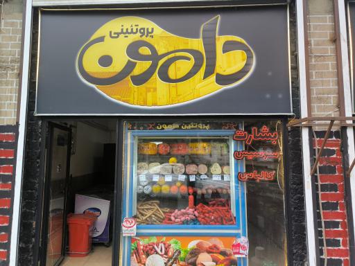 عکس پروتئینی و پخش دامون 