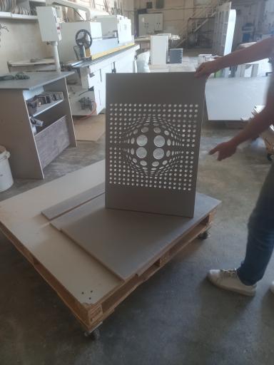 عکس کارگاه کابینت سازی وودکس