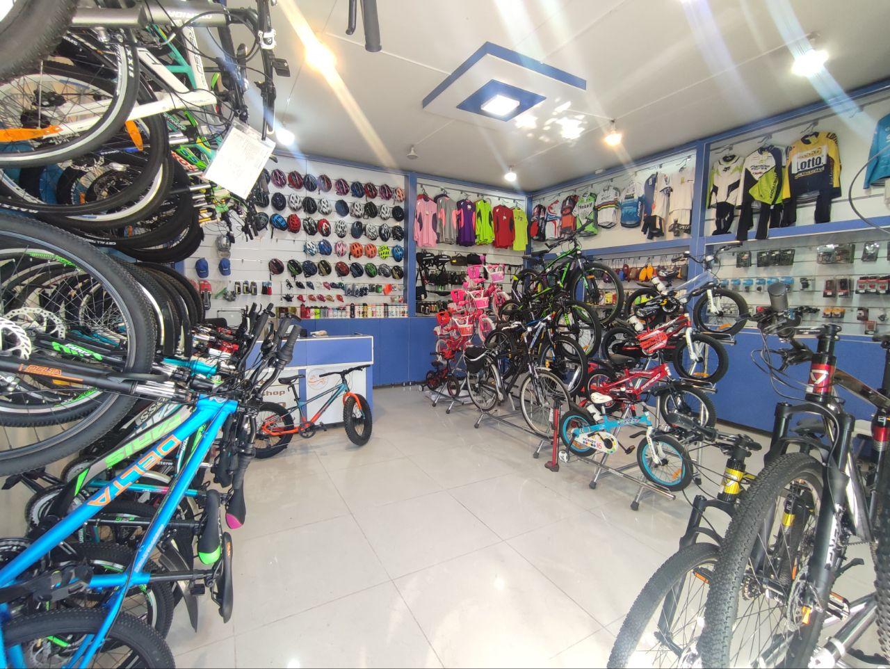 عکس دوچرخه فروشی شهر بهشت