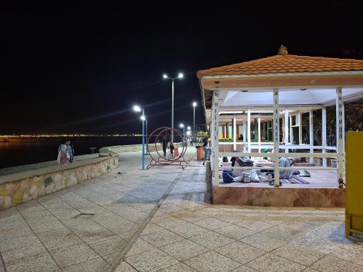 عکس پارک دریاچه نمک ماهشهر