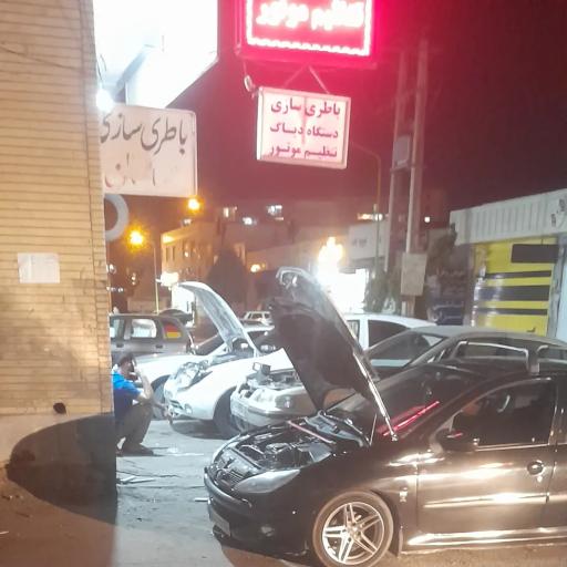 عکس باطری سازی تنظیم موتور ساسان 