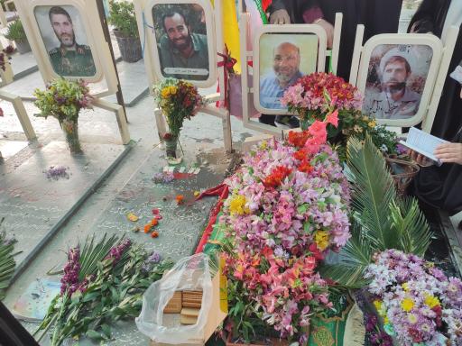 عکس مزار شهید محمدرضا زاهدی