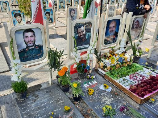 عکس مزار شهید محمدرضا زاهدی
