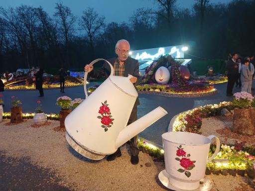 عکس نمایشگاه گل و عکاسی پردیس نهارخوران