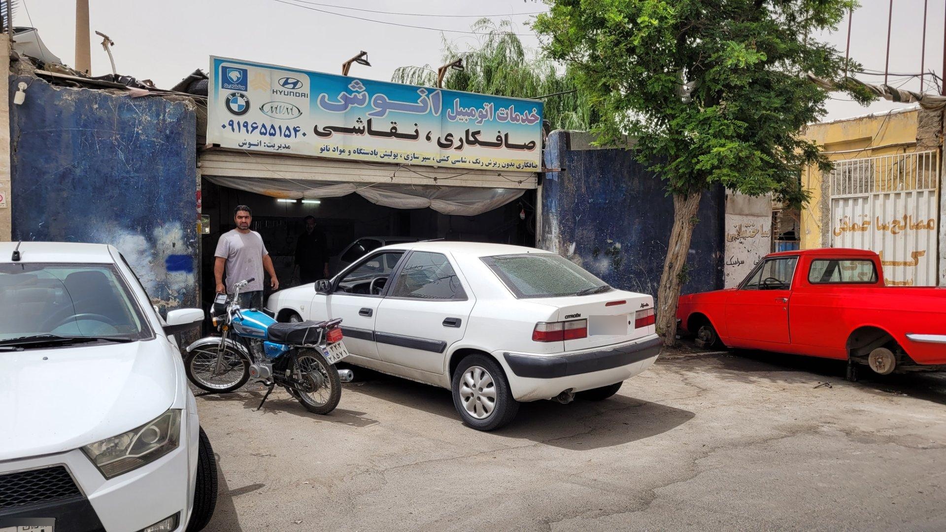 عکس صافکاری و نقاشی انوش