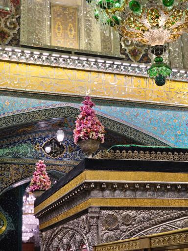 عکس روضه منوره