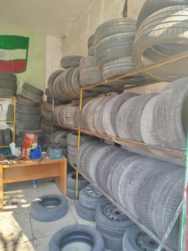 عکس پنچرگیری لاستیک و بالانس مسعود ولی پور