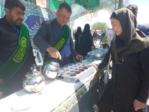 عکس موکب الرضا بزرگ خاوری ها