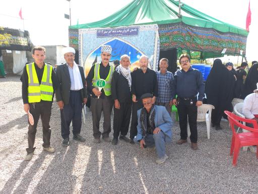 عکس موکب الرضا بزرگ خاوری ها