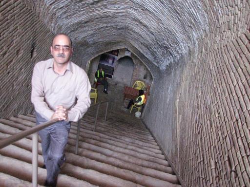 عکس شهر زیرزمینی باستانی نوش آباد