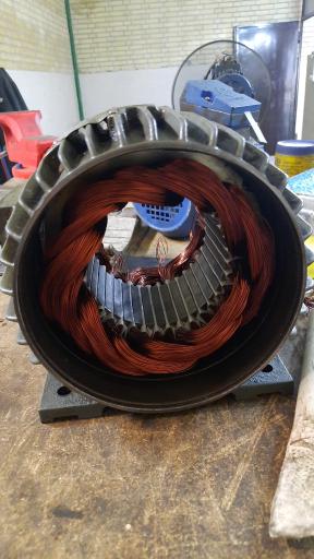 عکس سیم پیچی میلاد یزد