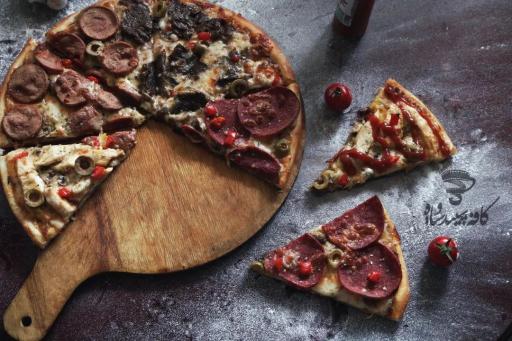 عکس کافه سپید و سیاه