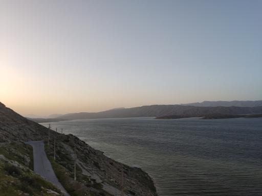 عکس دریاچه سد سیمره