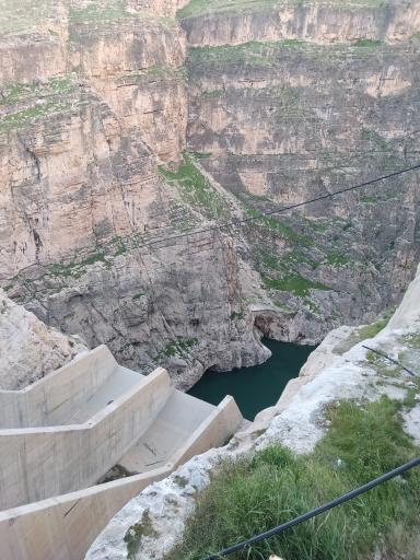 عکس دریاچه سد سیمره