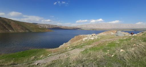 عکس دریاچه سد سیمره