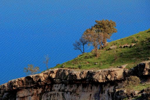 عکس دریاچه سد سیمره