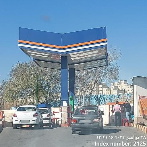 عکس پمپ بنزین شهرک فکوری