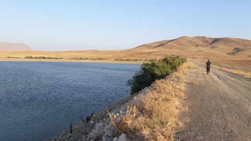 عکس سد خاکی خروسان